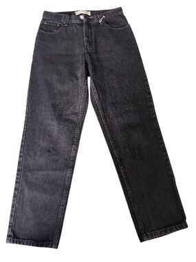 L.L. Bean women’s Washed Black classic fit  Jeans 8 petites